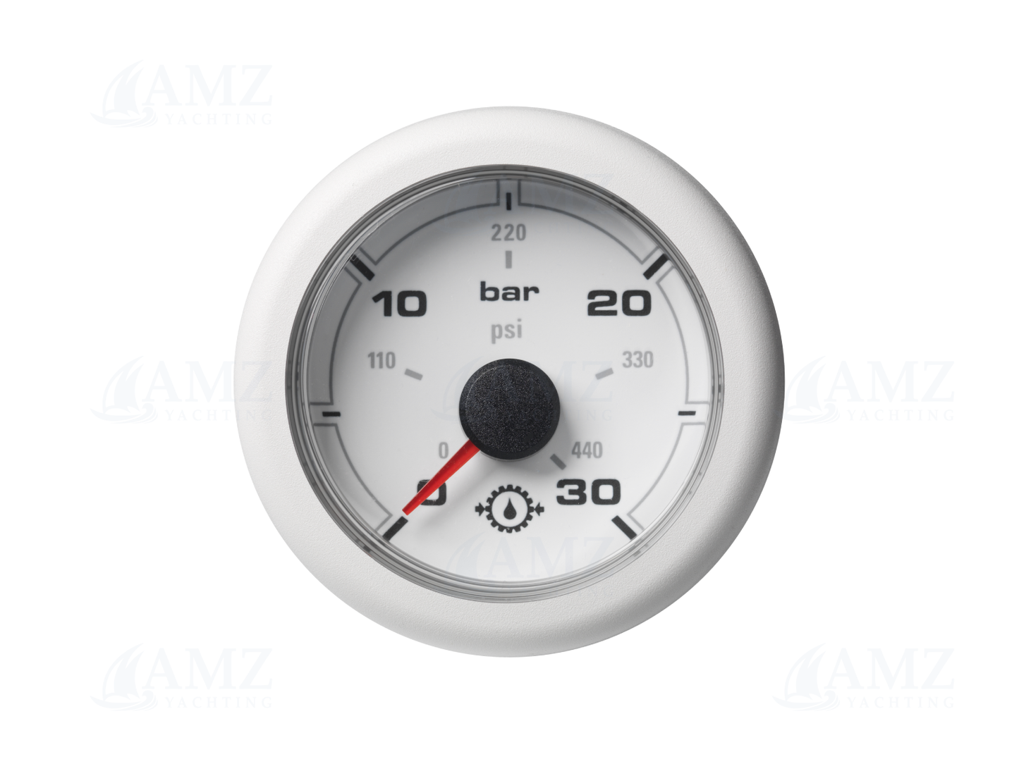 OceanLink Transmission Oil Pressure Gauge 52mm