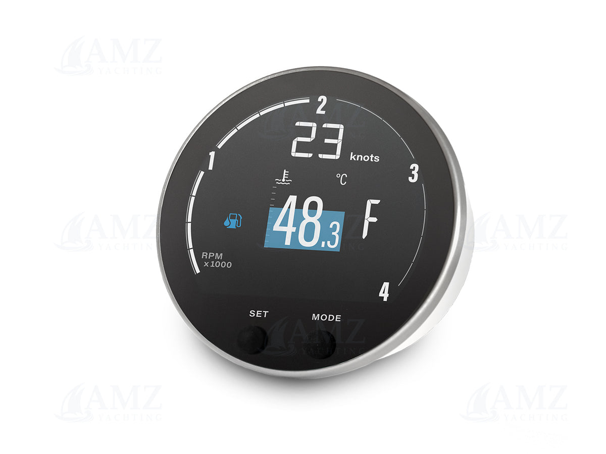 Veratron VMH35-D Marine-Diesel-Display mit SAE J1939 zu NMEA2000 Gateway, 85 mm B00171201