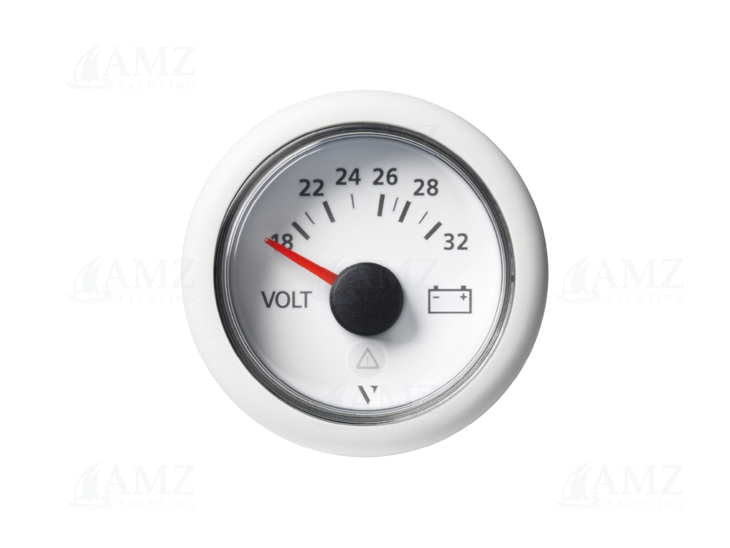 ViewLine Voltmeter 52mm 18-32V